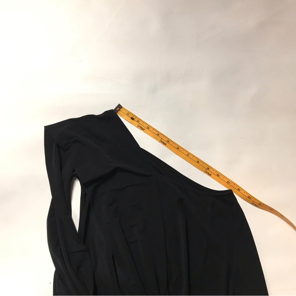 Stile Benneton Black Low Cut Dress - Picture 9 of 10